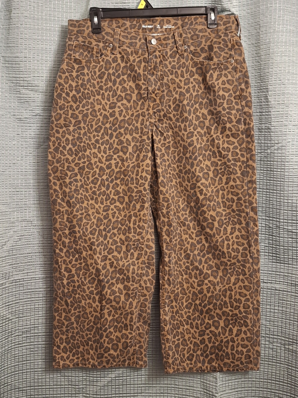 Old Navy Brown Leopard Corduroy Men's Pants